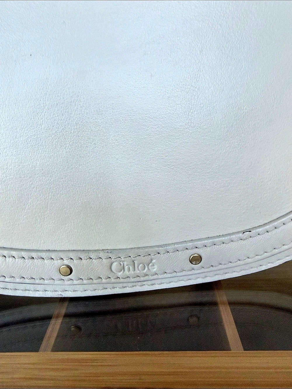 Chloé Small Pixie Crossbody Bag White Ring Handle Shoulder Bag